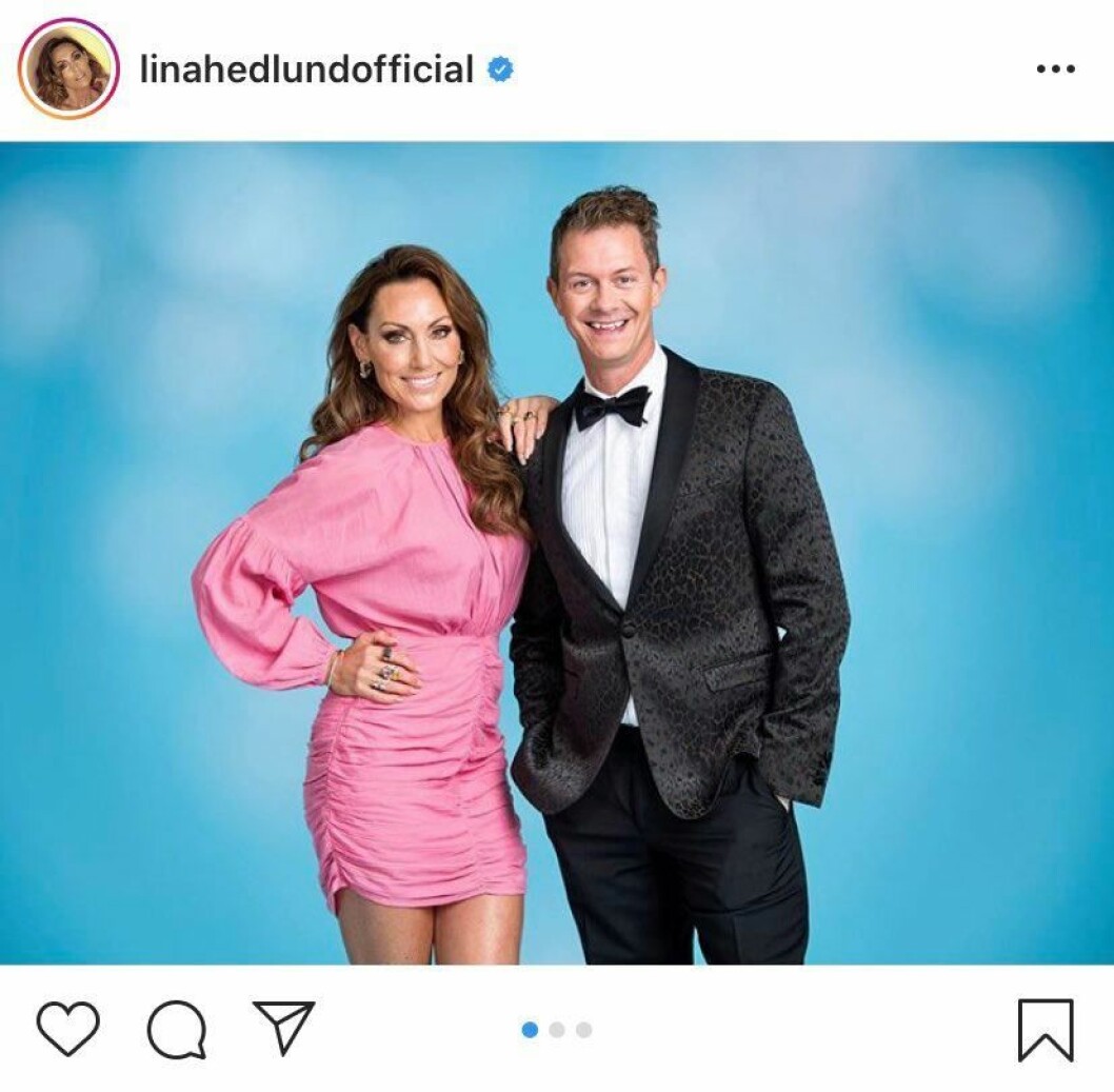 FOTO: Instagram Lina Hedlund och Tobbe trollkarl