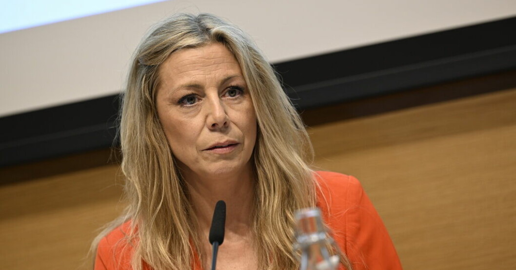 Linda Lindberg är utsedd till ny gruppledare för Sverigedemokraterna i riksdagen. Arkivbild. SD får ny gruppledare i riksdagen