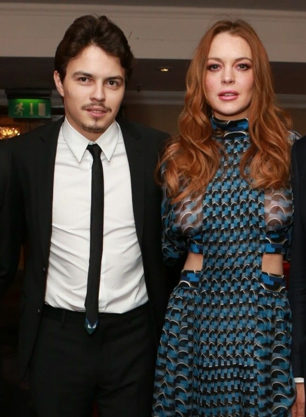 Lindsey Lohan med kärleken Egor Tarabasov.