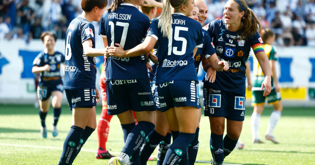 Linköpings ställs mot Arsenal i Champions League-kvalet. Arkivbild. Linköpings mardrömslott i CL-kvalet: Arsenal
