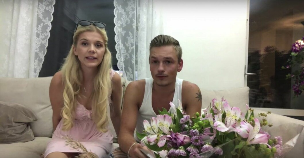 I en gemensam video svarar Linn och Gabriel på följarnas frågor om deras relation. Unga mammor-profilen Linn Andersson och nya pojkvännen Gabriel Hassel.