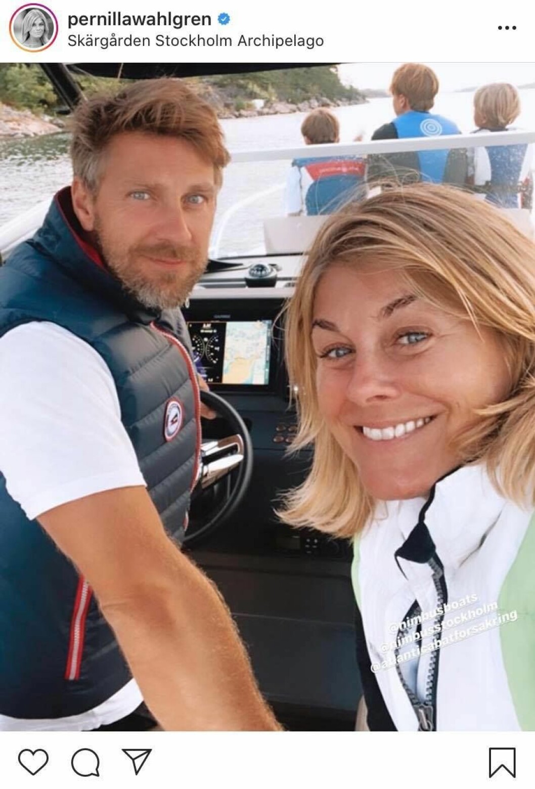 FOTO: Instagram Linus Wahlgren och Pernilla Wahlgren