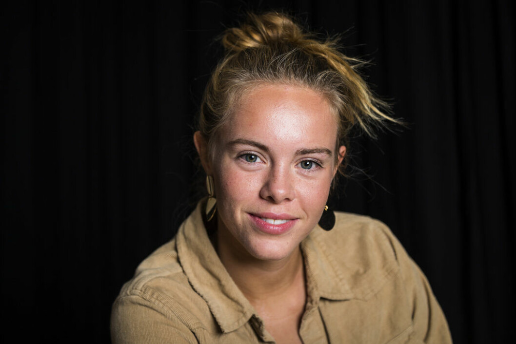 Lisa Tiege efter rollen som Eva i Skam. Lisa Tiege - efter rollen som Eva i Skam.