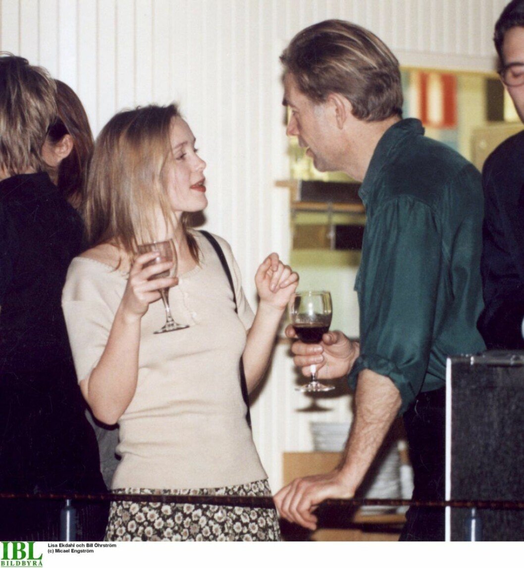 Lisa Ekdahl på bild med Bill Öhrström.