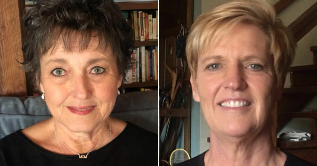 Liz Cottriel och Julie McSorley. Liz Cottriel och Julie McSorley.