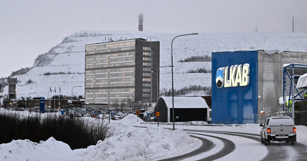 LKAB i Kiruna. Arkivbild. Ökad vinst för LKAB