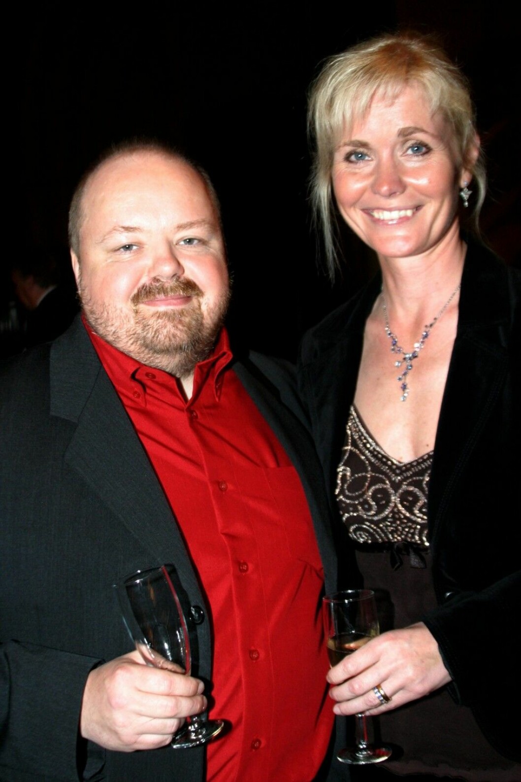 Kalle med exfrun Anita. Foto: IBL Kalle med exfrun Anita. Foto: IBL
