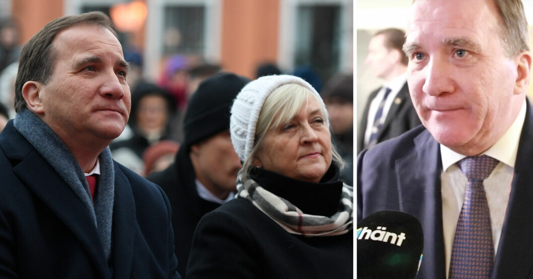 Stefan Löfven och frun Ulla