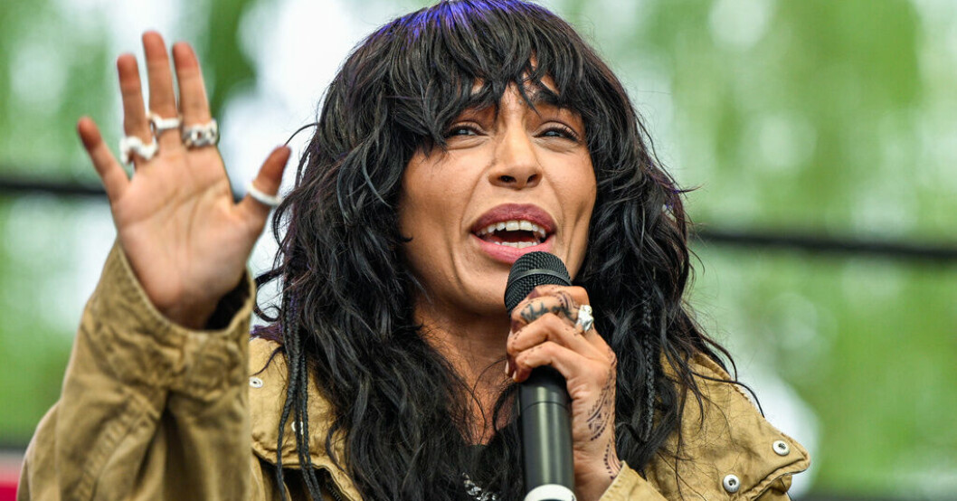 Loreen framträder i Kungsträdgården efter vinsten i ESC. Arkivbild. Loreen spelar på Cirkus i höst