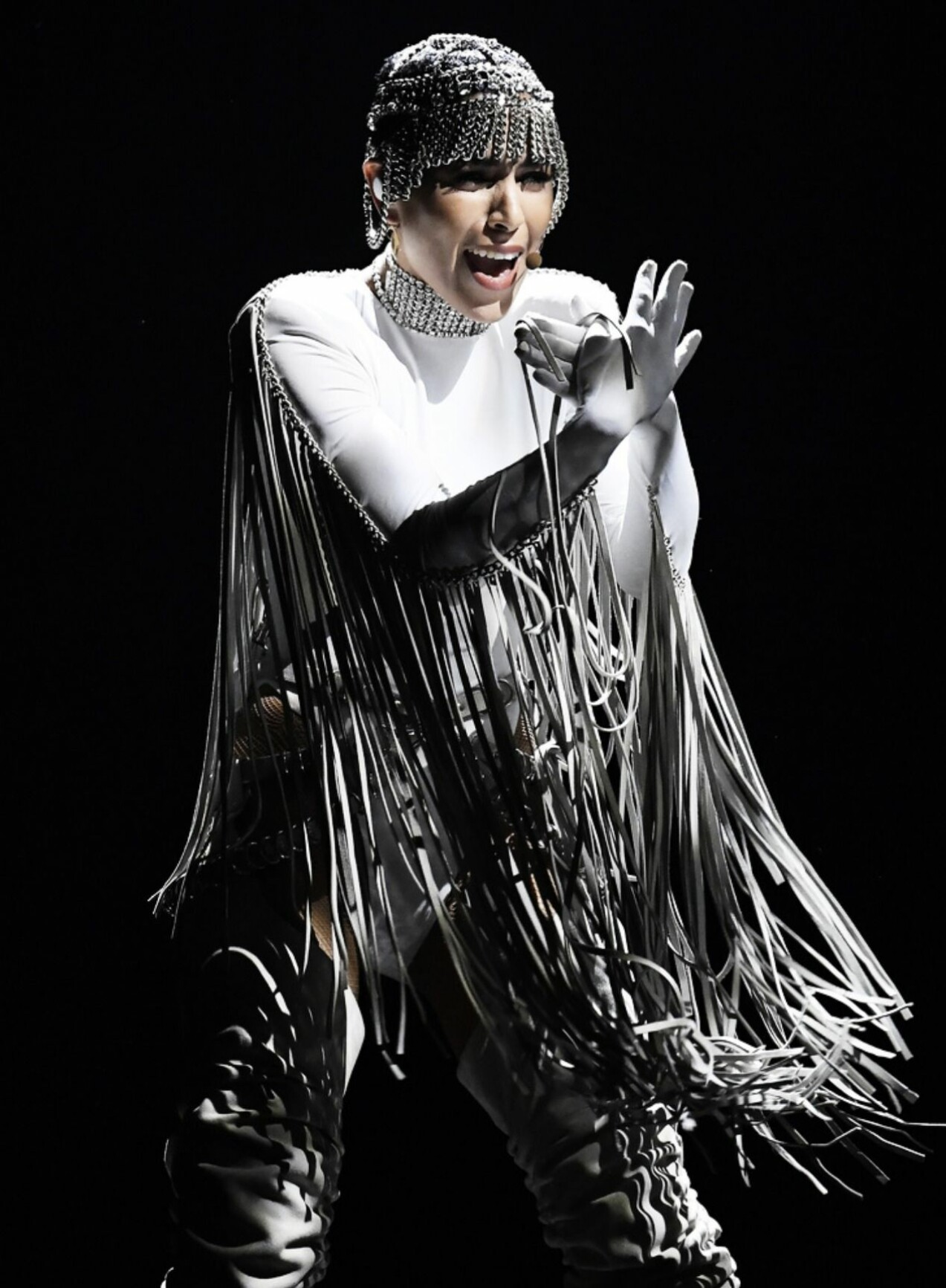 Loreen som gästartist i Melodifestivalen 2020. Loreen i Melodifestivalen 2020.