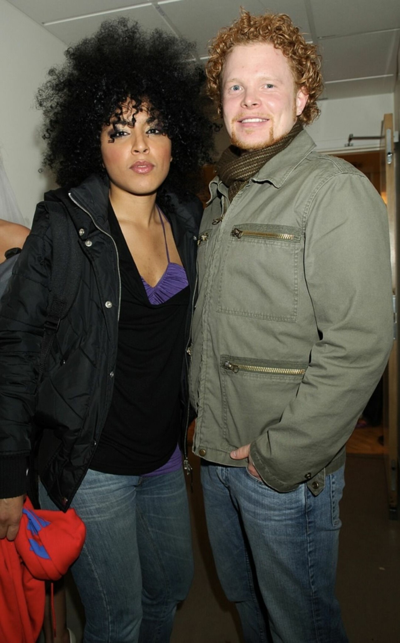 Loreen och Daniel Lindström på en modevisning år 2005. Loreen och Daniel Lindström på en modevisning år 2005.
