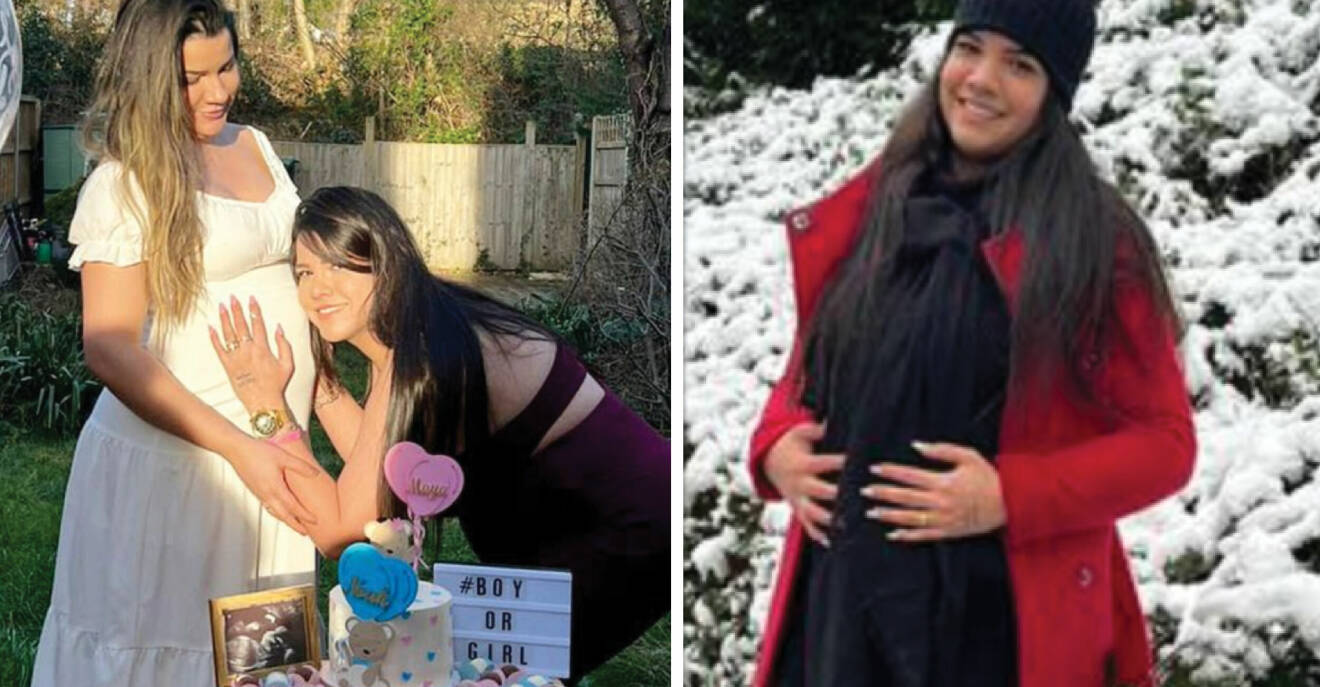 Höggravida Lorena, 31, tvingas ta hand om systerns nyfödda dottern – efter olyckan
