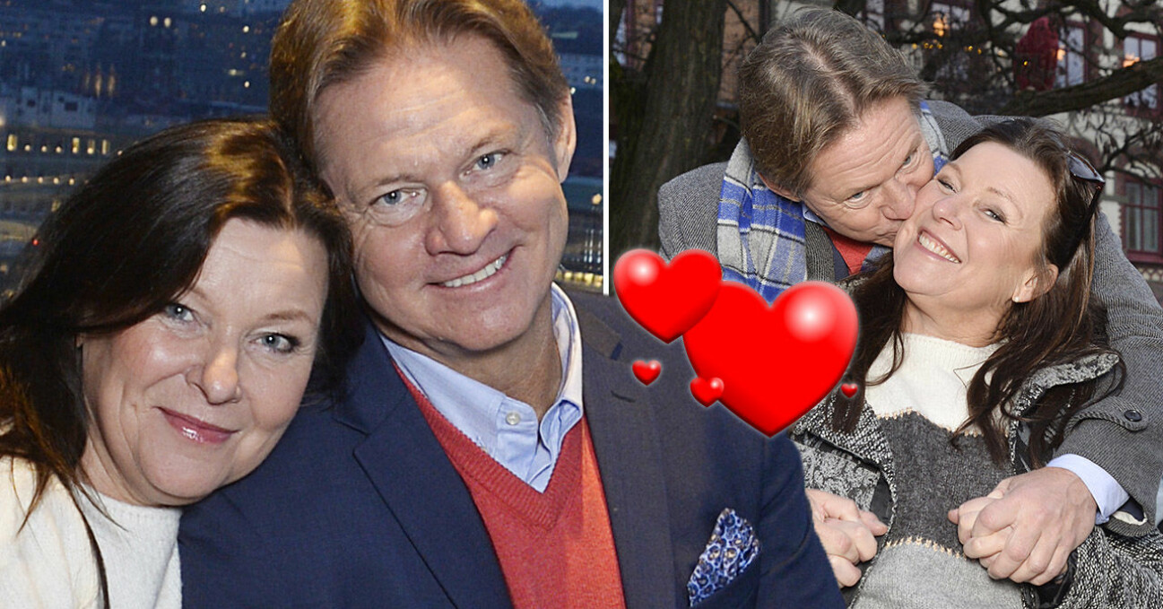 Lotta Engberg och Mikael Sandström.