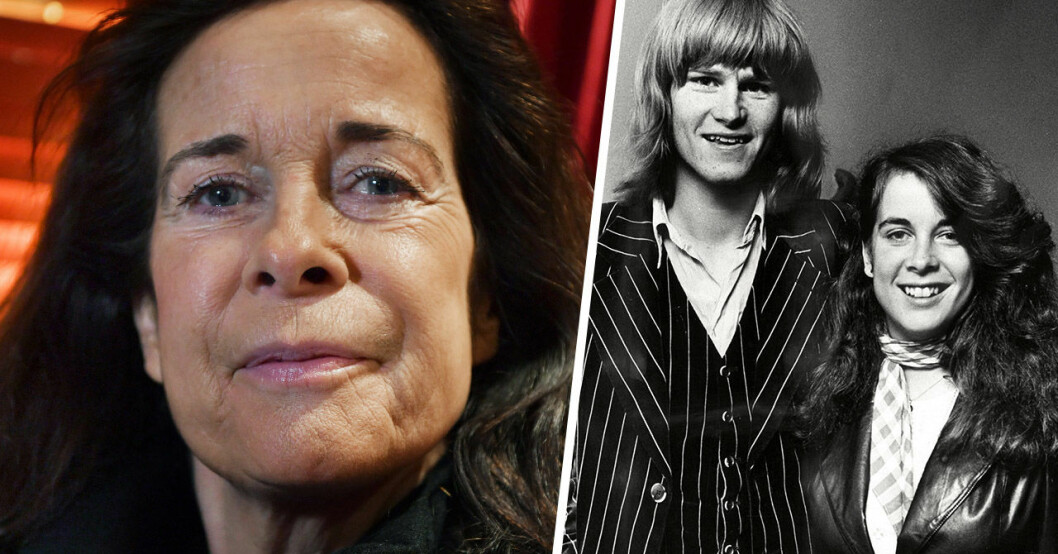 Lotta Ramel och Ted Gärdestad.