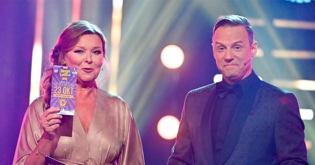 Lotta och Stefan i Bingolotto