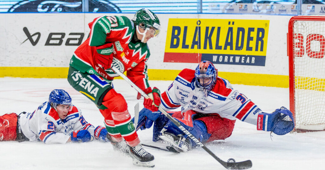 Loui Eriksson blev tvåmålsskytt i Frölundas seger mot Oskarshamn. Loui Eriksson tvåmålsskytt i Frölundas seger