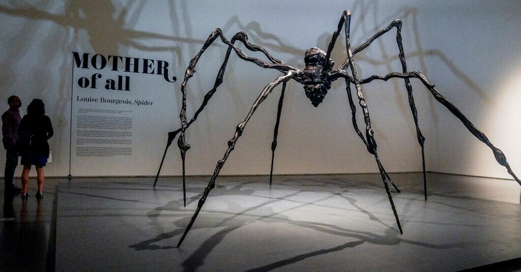 Louise Bourgeois spindelskulptur drog in en rekordsumma. Arkivbild. Bourgeois-spindel såld för rekordbelopp