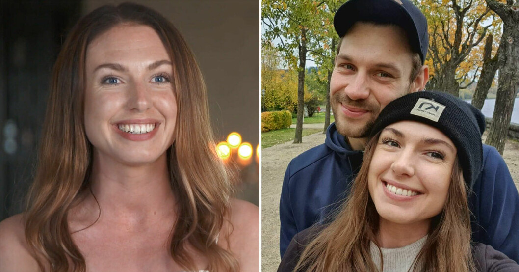 Lovis med nya pojkvännen Thomas.