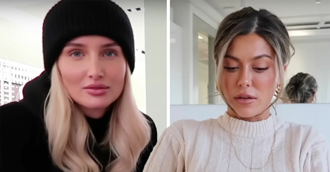 Lovisa Worge och Bianca Ingrosso