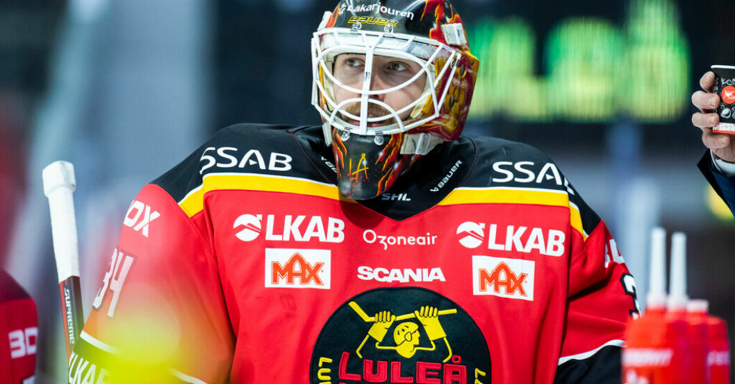 Luleås målvakt Joel Lassinantti. Arkivbild. Luleåmålvakten: "Han har helt klart varit bättre"