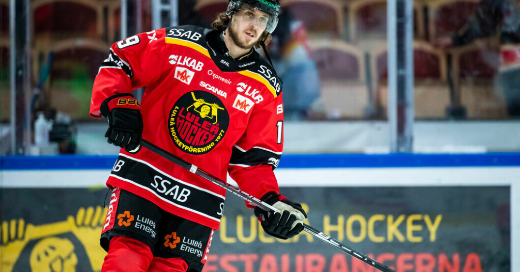 Luleås Mario Kempe tvingas till operation och missar resten av säsongen. Arkivbild. Luleåstjärnans bakslag – tvingas till operation