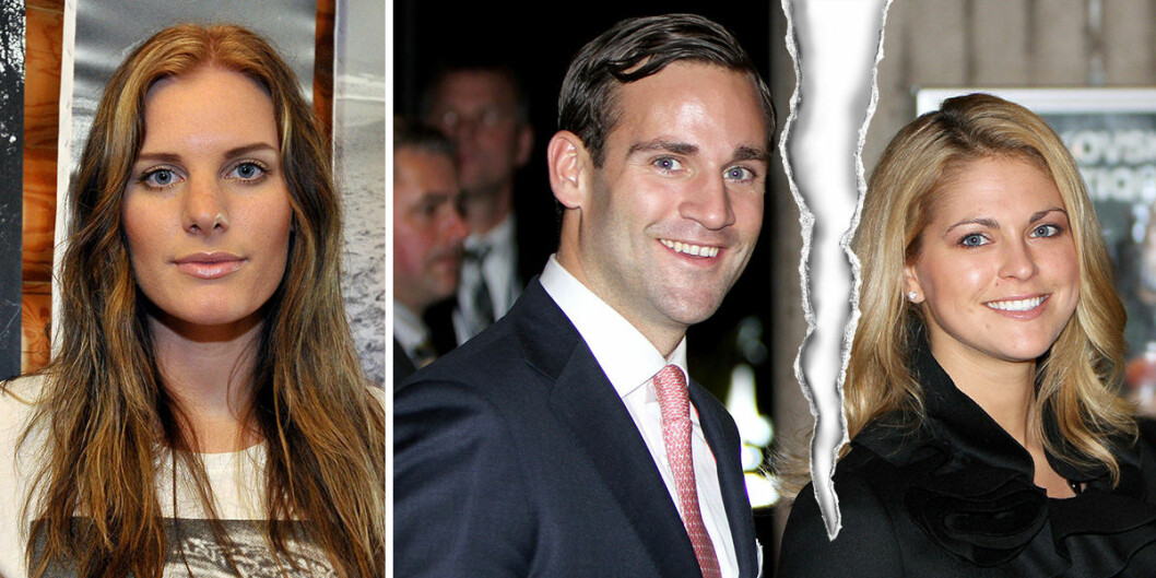 Tora Uppström Berg, Jonas Bergström och prinsessan Madeleine.