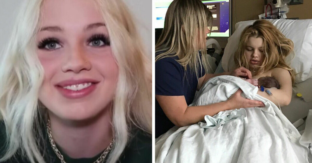 Maddie blev gravid som 13-åring och födde barnet mot föräldrarnas vilja – så lever hon nu.