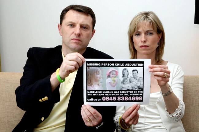 Madeleine McCanns föräldrar Kate McCann och Gerry McCann.