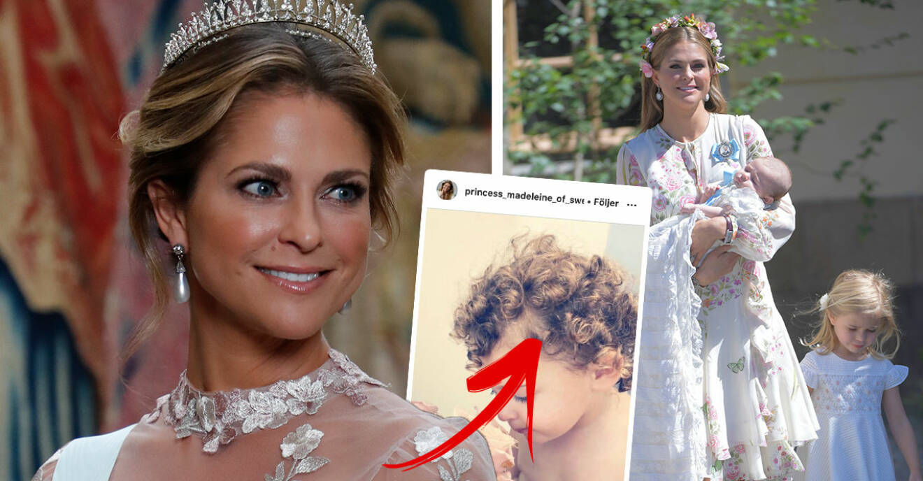 Folket häpnar efter upptäckten – detaljen i prinsessan Madeleines nya bild på dottern Adrienne