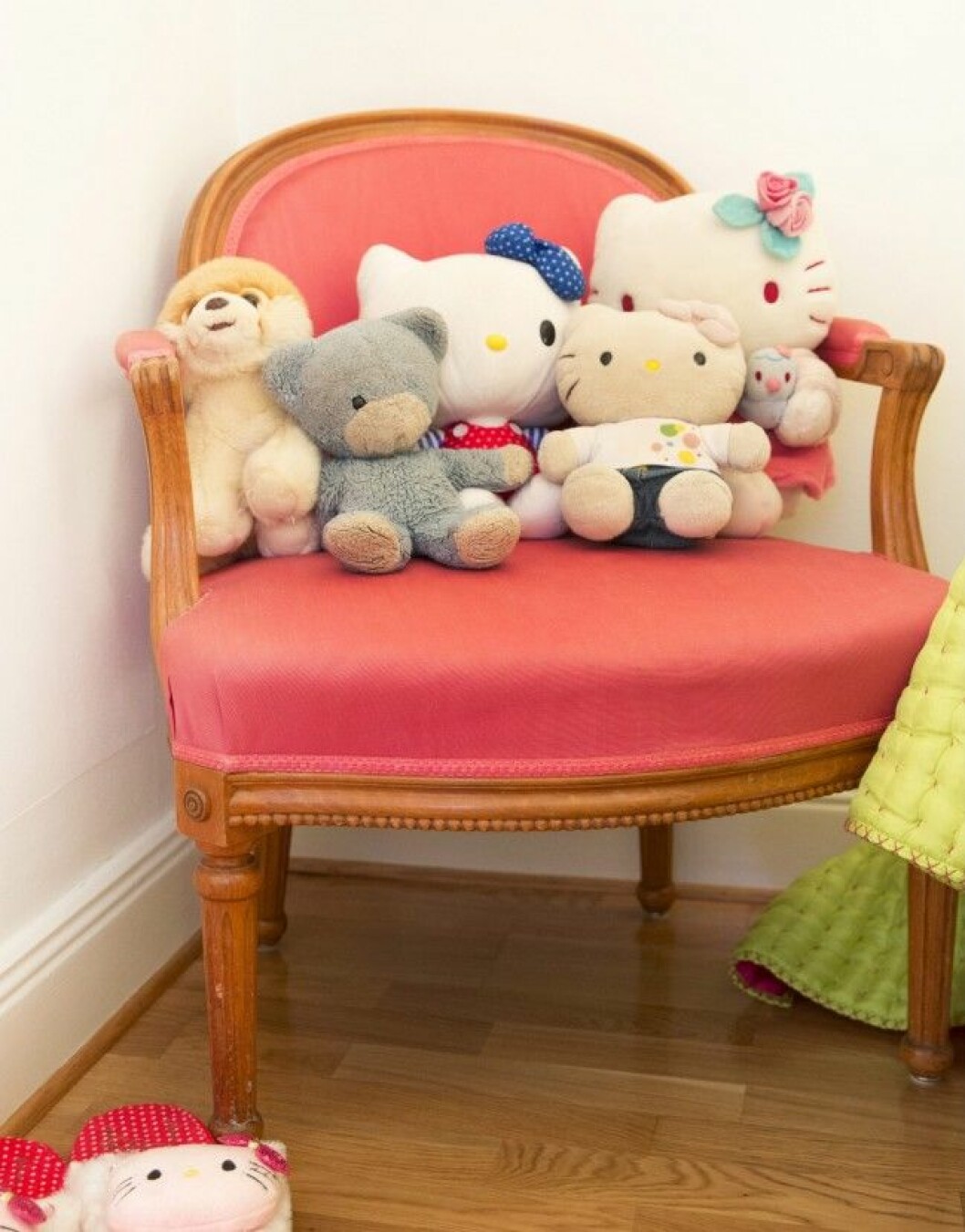 Hello Kitty dominerar i inredningen. Foto: Malin Bondeson Foto: Malin Bondeson
