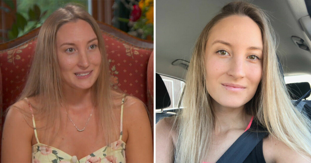 Madeleine i Bonde söker fru 2019 och hur hon ser ut i dag. <strong>Foto: TV4 & Privat.</strong> Madeleine Sundin i Bonde söker fru 2019 och hur hon ser ut i dag.