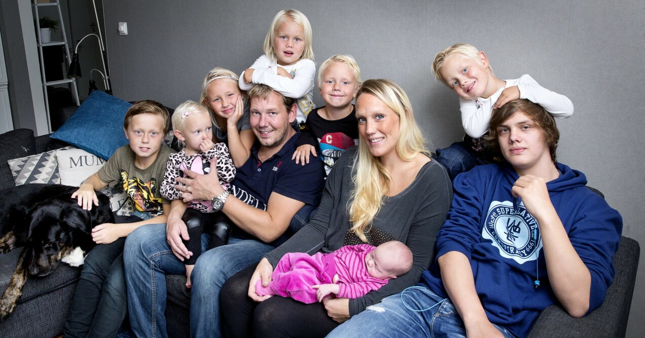 Madeleine Ilmrud och hennes familj medverkade i Familjen annorlunda. Madeleine Ilmrud och hennes familj