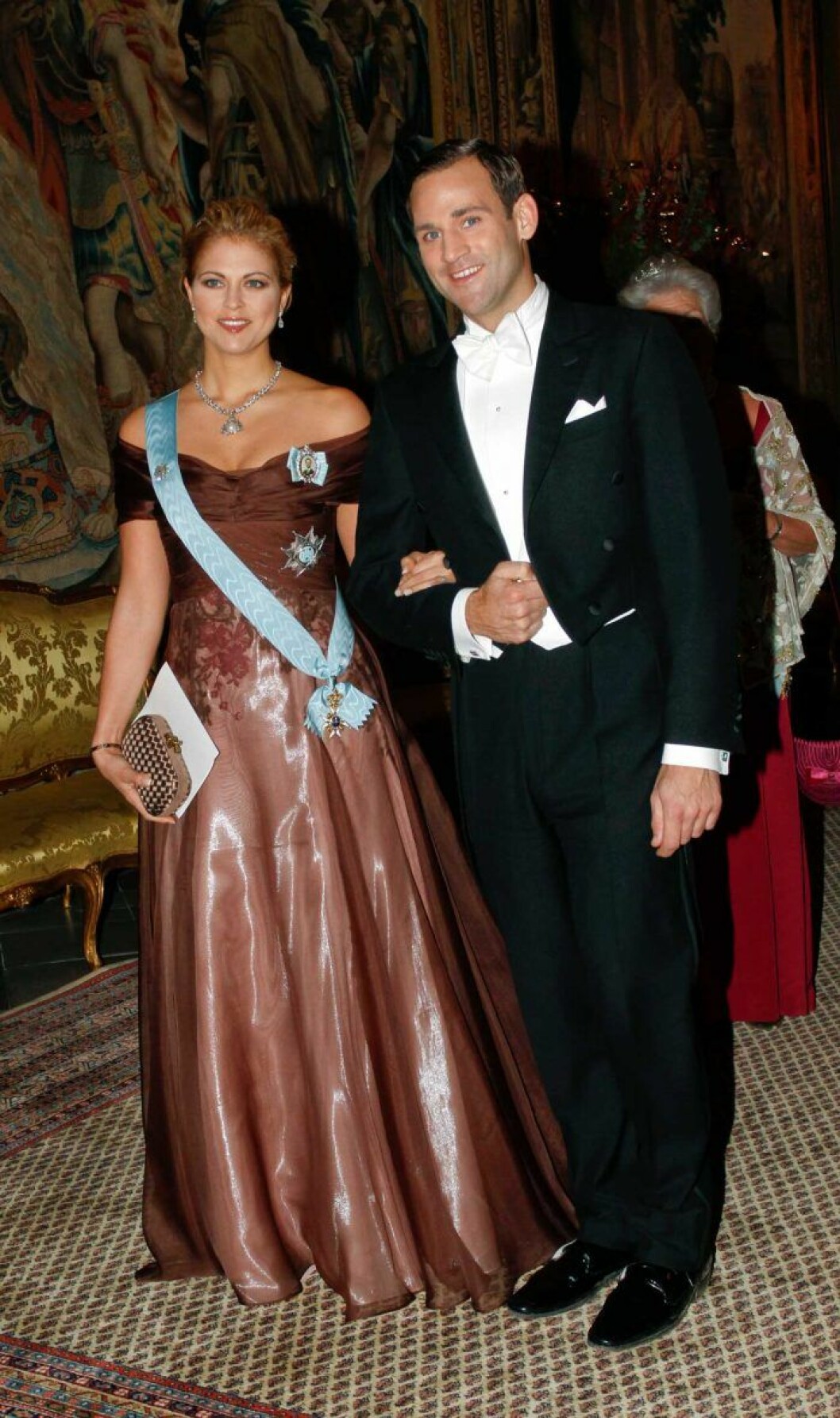 Sista officiella bilden på prinsessan Madeleine och Jonas Bergström. December 2009. Madeleine Jonas Nobel 2009