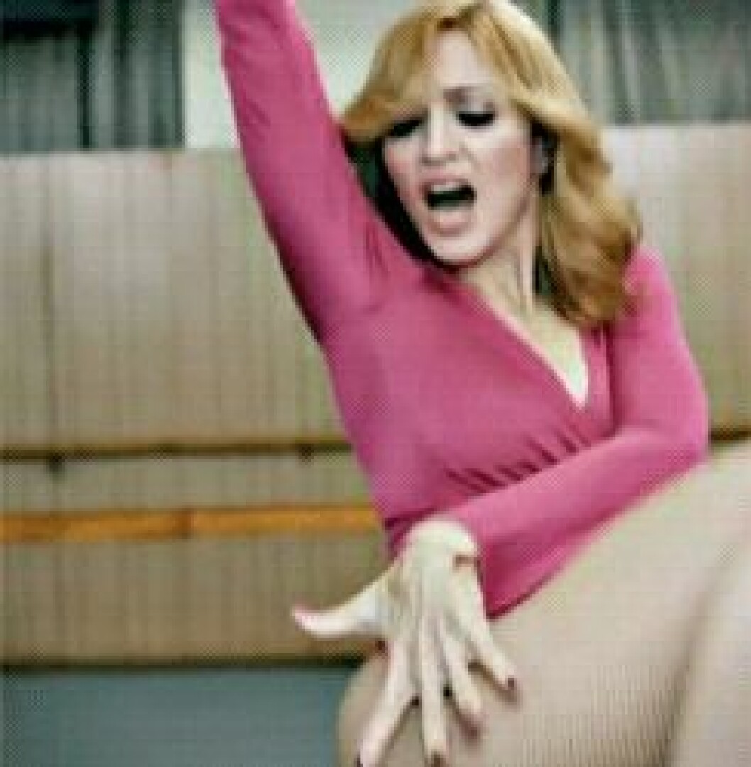 Via: <a href="http://giphy.com/gifs/madonna-dancing-hung-up-F13foUS2fnzoI">giphy.com</a> Via: giphy.com