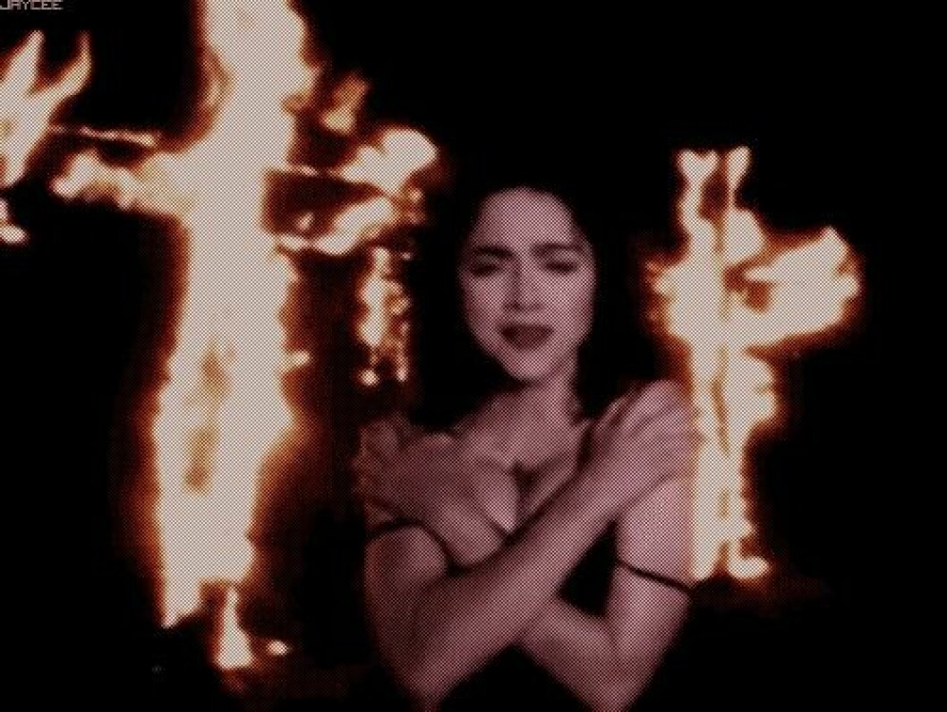 Via: <a href="http://giphy.com/gifs/madonna-like-a-prayer-music-video-s-gtpFajc9RgN4k" target="_blank">giphy.com</a> Via: giphy.com