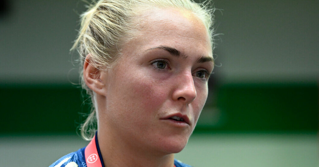 Magdalena Eriksson och Sverige ställs mot Tyskland på tisdag. Arkivbild. Eriksson om framtiden i Chelsea: "Många tankar"