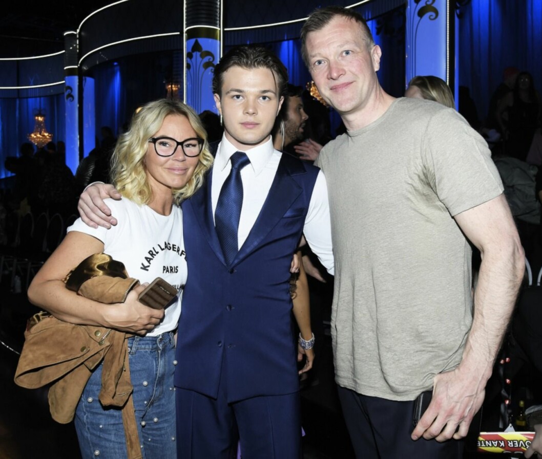Magdalena Graaf, Lance och Magnus Hedman på Let’s dance 2019. FOTO: Karin Törnblom/TT Magdalena Graaf, Lance och Magnus Hedman på Let's dance 2019