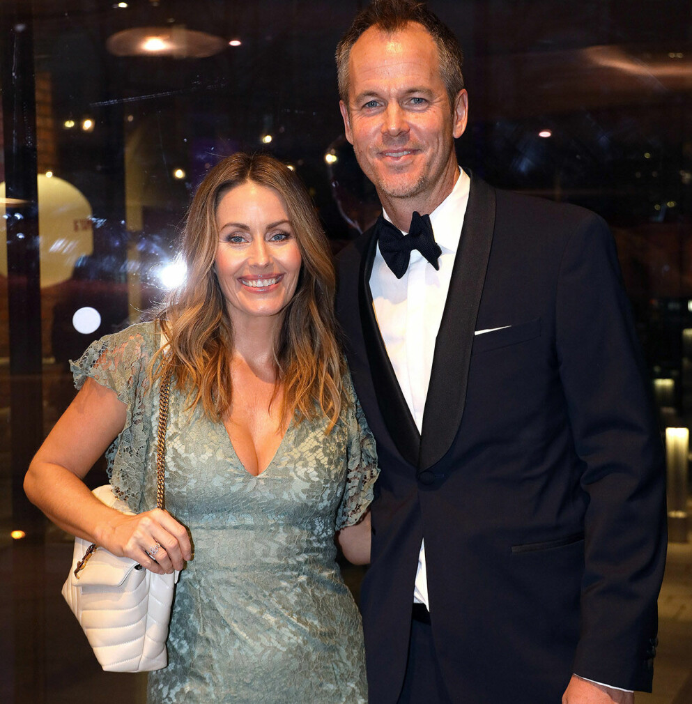 Jessica och Magnus på Eldsjälsgalan förra veckan.