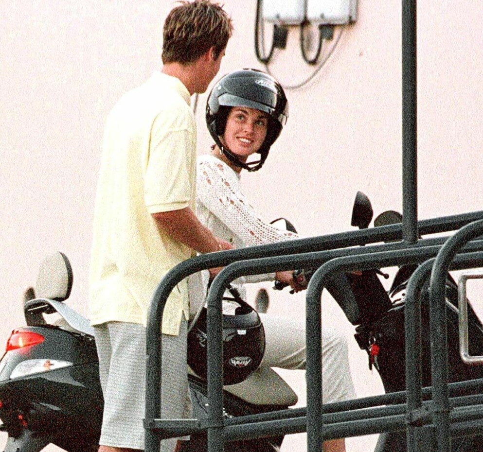 Magnus Norman och Martina Hingis hade en het romans under sommaren 2000. Magnus Norman och Martina Hingis.