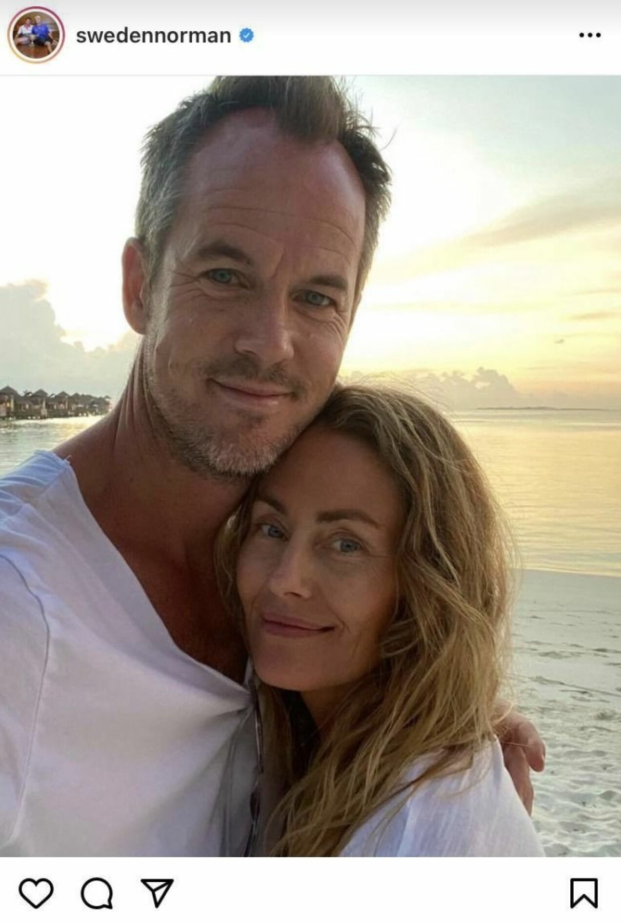 Magnus Norman och Jessica Wahlgren. Magnus Norman och Jessica Wahlgren på Instagram