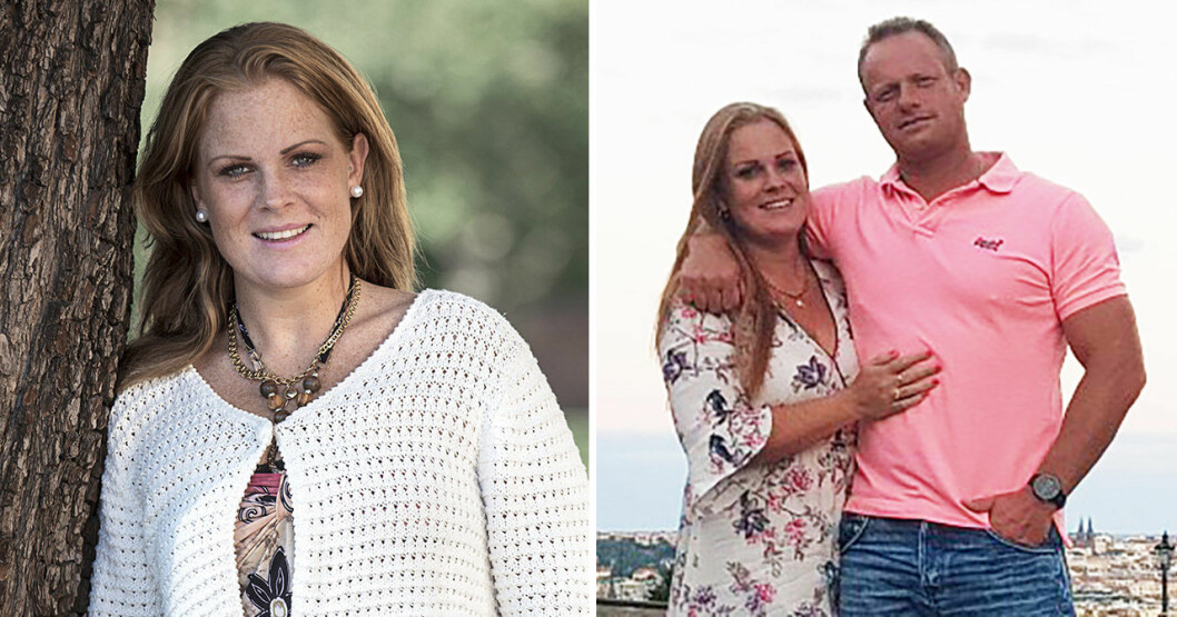 Sofi i Ensam mamma söker 2014 och med sambon Micke 2020. <strong>Foto: TT & Privat.</strong> Sofi Mahani i Ensam mamma söker 2014 och med sambon Micke 2020.