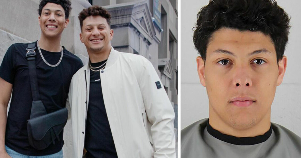 Världskändisen Patrick Mahomes bror Jackson gripen av polisen: ”Han tvingade sig på mig”.