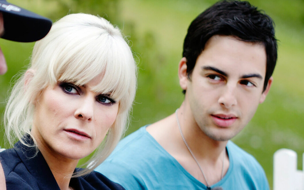 Maja och Darin. Maja Ivarsson och Darin Zanyar i Så mycket bättre 2012.