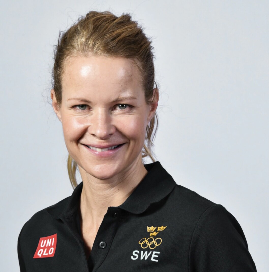 FOTO: Jonas Ekströmer/TT Malin Baryard i Superstars på hemmaplan