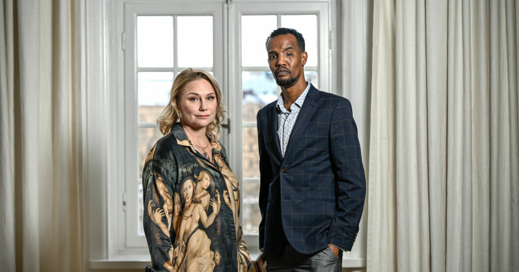 Malin Levanon och Nasir Dhagole spelar huvudrollerna i SVT:s nya serie ”Detektiven från Beledweyne". SVT:s nya dramasatsning vill utmana krimgenren