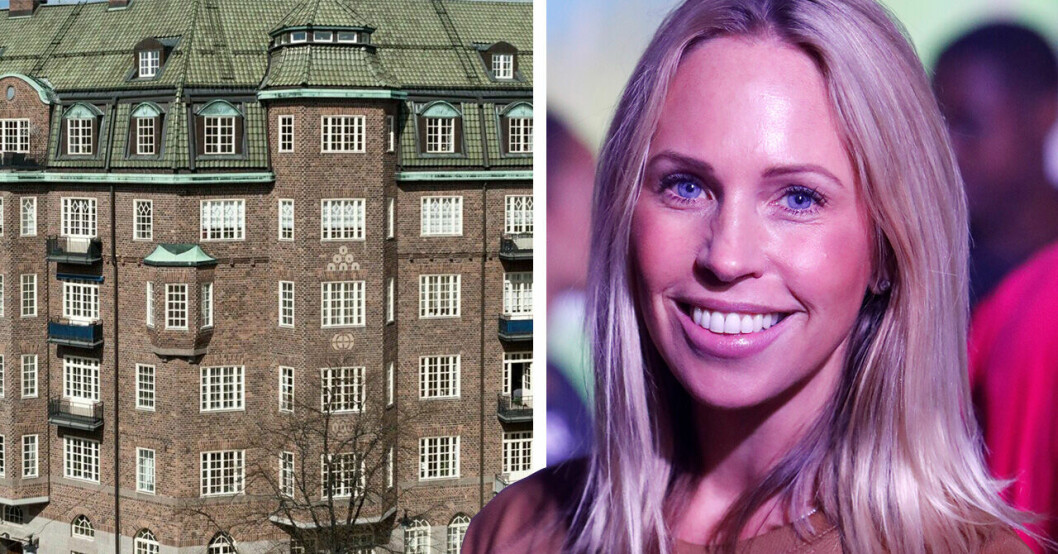 Malin Gramers lägenhet.