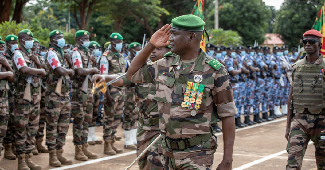 Malis militärchef Oumar Diarra. Arkivbild. FN: 500 civila dödade i massaker i Mali