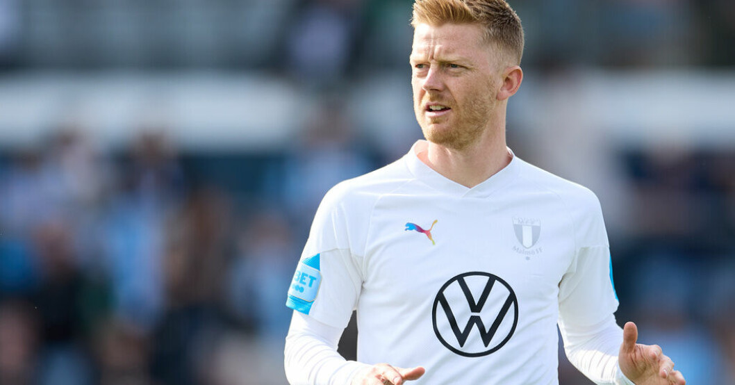 Malmö FF:s Anders Christiansen drabbades under våren av hjärtproblem och spelar inte mer denna säsong, men är tillbaka i miljön kring laget. Arkivbild. Rydström: "Christiansen är här nästan hela tiden"