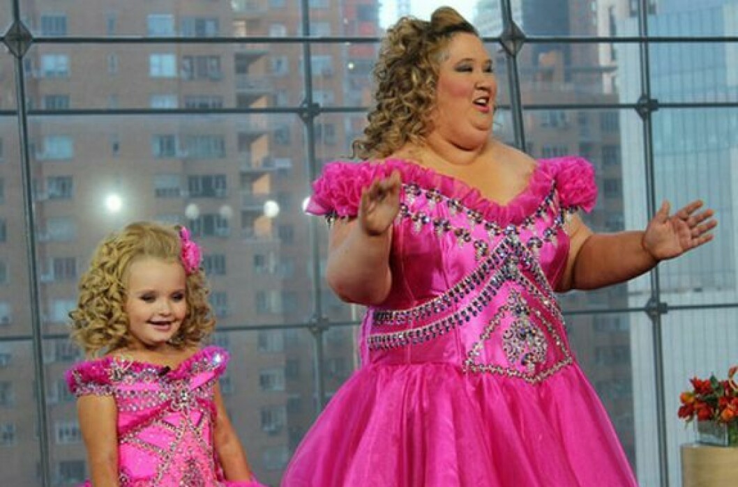 Mama June coachade dottern Honey Boo Boo i skönhetstävlingar.