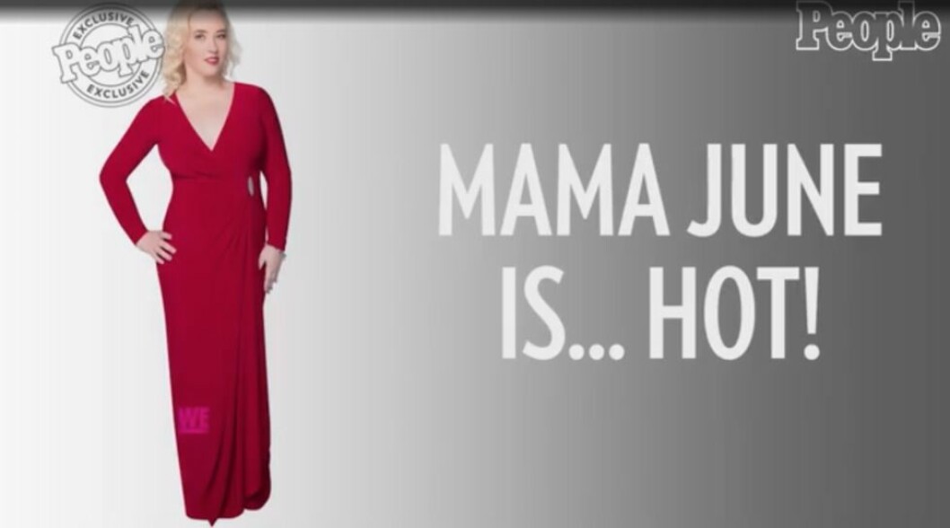 Mama June har gått ner 140 kilo.